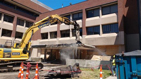 Syracuse University Link Hall, Syracuse, New York - Sessler Wrecking