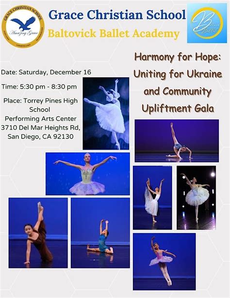 Harmony for Hope - Grace Christian School & Baltovick Ballet, 3710 Del ...