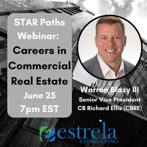 STAR Paths Webinar Series: Careers in Commercial Real Estate