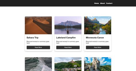 Blog Design HTML Template 的图像结果