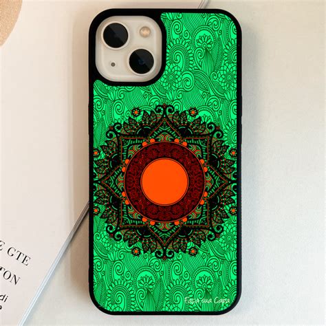 Sacred Bloom Art Glass Case – Phone Villa