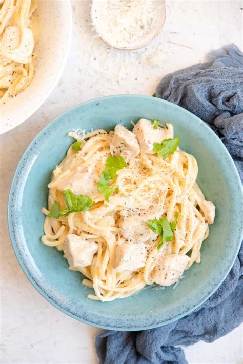 Instant Pot Chicken Alfredo - Preppy Kitchen