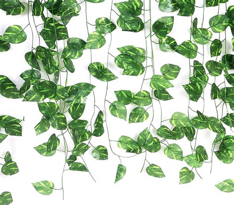 Buy ENGARY Artificial Creepers Green Fix Money Plant Leaf Creeper ...