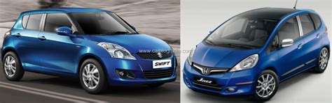 Maruti Swift 2011 Petrol Vs Honda Jazz 2011– Which Is Better And Why ...