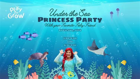 Under The Sea Princess Party, 143 South Milford Rd, Milford, MI, 2 ...