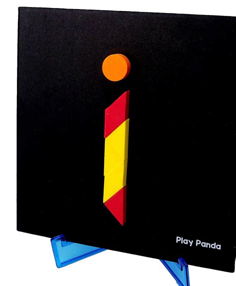 Play Panda Fun Magnetic Shapes Senior Type 1 - 44 Pieces – Kidsinfy.in