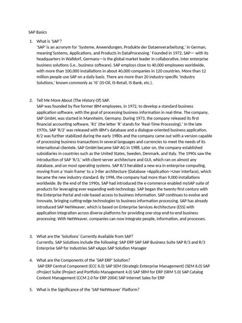 Image result for SAP Overview for Beginners