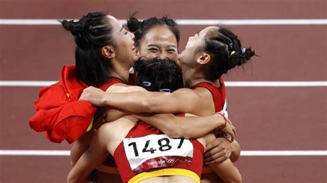 赛季最好成绩！中国女子4x100米接力收获第6名_凤凰网