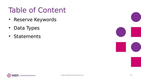 JavaScript Types of Statements 的图像结果