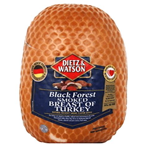 Dietz & Watson Black Forest Smoked Turkey Breast, Sliced To Order (per ...