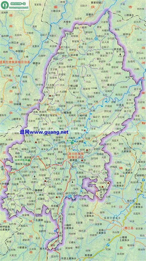 贵州务川地图|贵州务川地图全图高清版大图片|旅途风景图片网|www.visacits.com