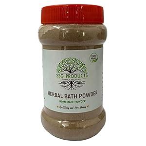 SSG PRODUCTS HomeMade Head-to-toe Herbal Bath Powder with 20+ Herbs for ...