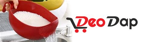 Washing Bowl Strainer for Rice, Fruits and Vegetables (Combo of 2 ...