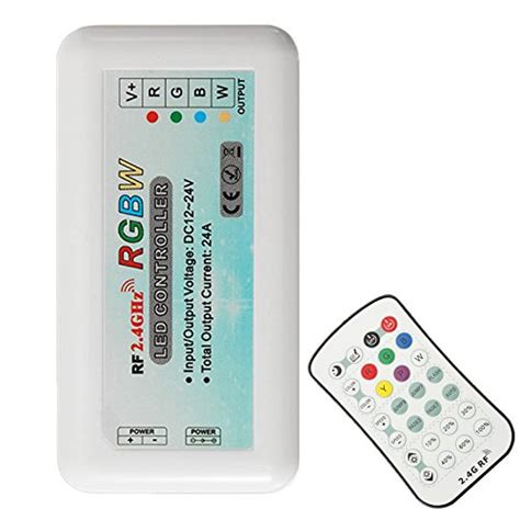 DC12-24V 2.4G 28 Keys Wireless RF Remote LED Controller for RGB RGBW ...
