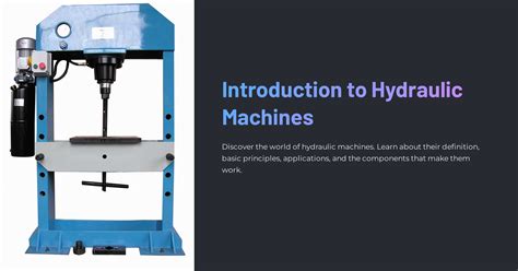 Image result for Hydraulic Machines Explained