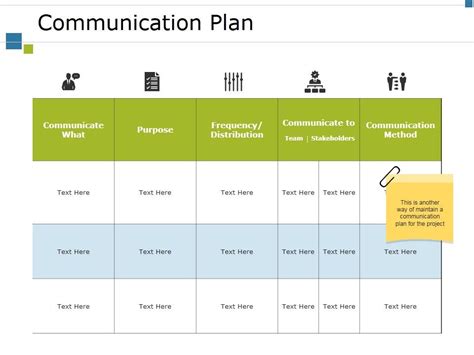 Communication Plan PowerPoint Presentation 的图像结果