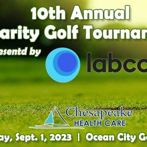 10th Annual Charity Golf Tournament Presented by Labcorp, Ocean City ...