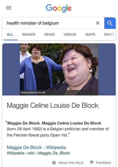 Health Minister Of Belgium