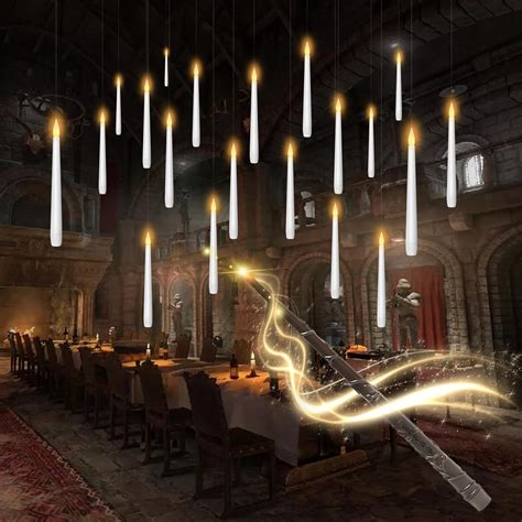Kakoya Flameless Floating Candles with Wand，20 Pcs Magic India | Ubuy