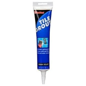 Red Devil Inc. Premixed Tile Grout 5.5 oz. Tube White : RED DEVIL ...