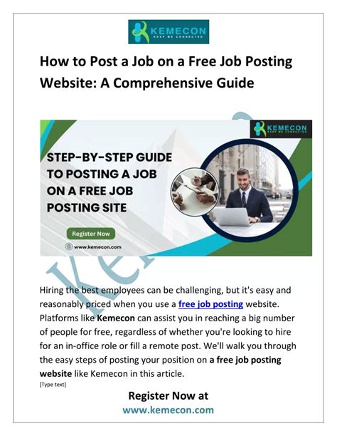 Post a Job Opening 的图像结果