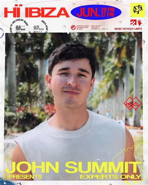 John Summit Brings Exclusive 'Experts Only' Residency to Hï Ibiza ...