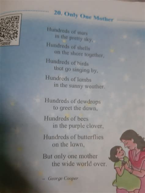 Paraphrase for the poem my brave mother - Brainly.in