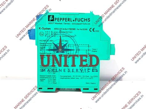 PEPPERL + FUCHS TRANSFORMER ISOLATED AMPLIFIER KFD2-STC4-EX1-Y122583 ...