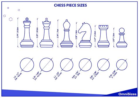 Chess Piece Sizes - Sizes of Objects and Stuff