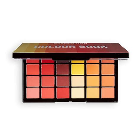 Buy Makeup Revolution Color Book Eyeshadow Palette, 24 Shimmer Hues ...