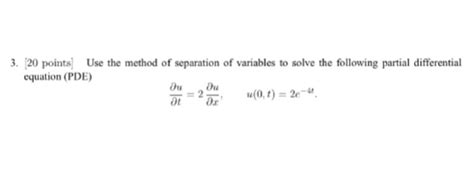 Image result for PDE2 Method of Separation of Variables Solved Examples