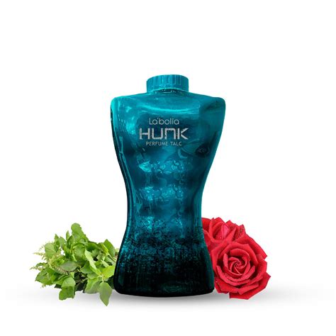 Labolia Hunk Perfumed Body Talcum Powder for Men 300 gm + 100 gm (Blue ...