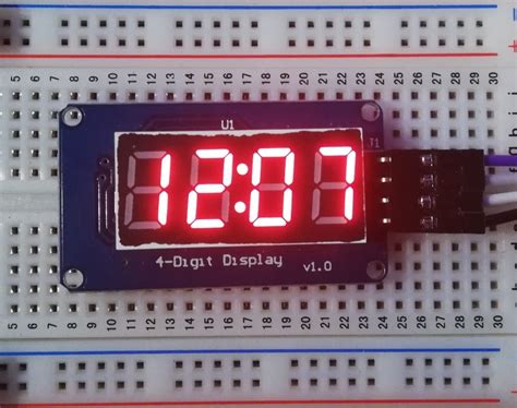 Image result for Tm1637 Raspberry Pi Code