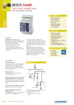 Electrical Distribution & Protection Devices - with automatic reclosing ...