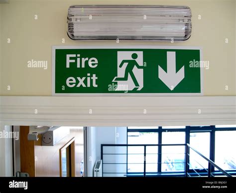 Emergency Exit Sign Glass at Sandra Slavin blog