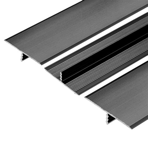 uxcell 3pcs Aluminum T Molding Floor Transition Strip, 35.4inch Door ...
