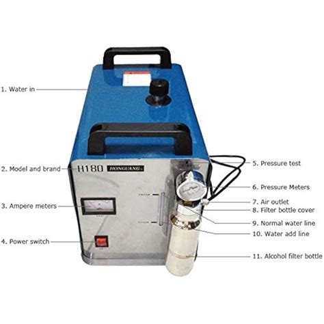 Unknown US STOCK 300W 95L Oxygen Hydrogen HHO Gas Flame India | Ubuy