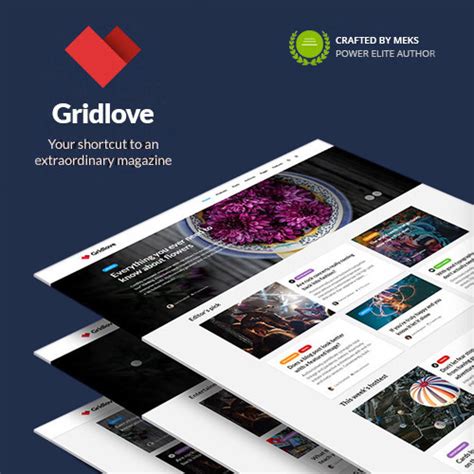 gridlove v1 5 creative grid style news magazine