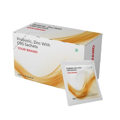 Probiotic, Zinc With Ors Sachets Private Label Manufacturer / White ...