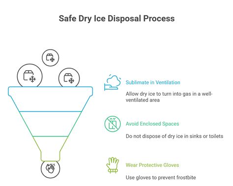 How Do You Dispose Of Dry Ice