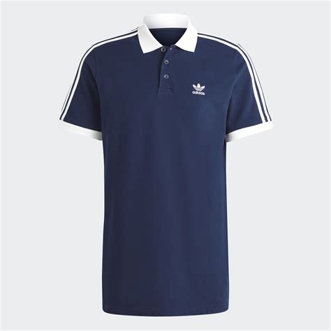 Clothing - Adicolor Classics 3-Stripes Polo Shirt - Blue | adidas Oman