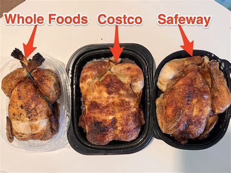 I tried 3 store-bought rotisserie chickens and Costco’s famous bird ...