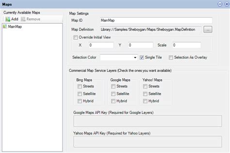 MapGuide Example 的图像结果