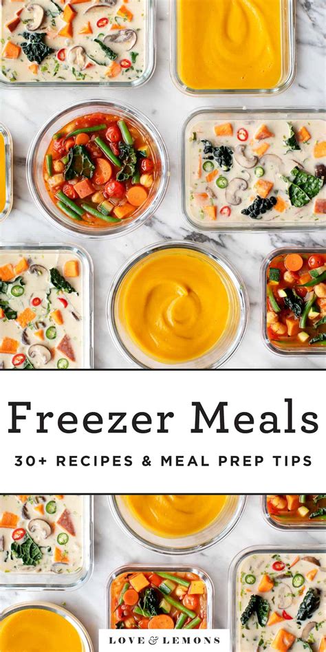 31 Healthy Freezer Meals Recipe - Love and Lemons