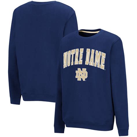 Notre Dame Sweatshirt Xl Blue