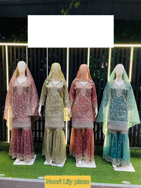 Noori-0408 Tj Readymade Sharara Suits – Kavya Style Plus