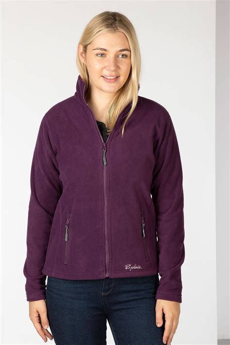 Ladies Full Zip Fleece Jacket UK | Womens Zip Up Fleece | Rydale