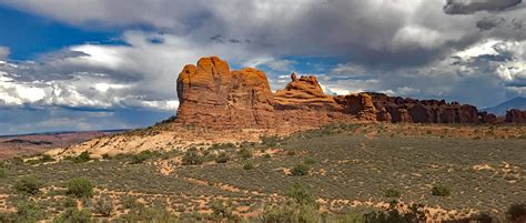 Elevation of Arches Entrance Road, Arches Entrance Rd, Moab, UT, USA ...