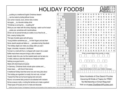 HOLIDAY FOODS TRIVIA QUIZ