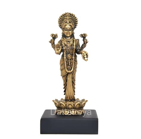 Panchaloha Standing Lakshmi Statue (Height:4.5 Inch) – AONA INDIA
